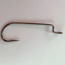 Офсетный крючок рыболовный крючок 3,5*1,1 см Размер 2#100 шт anzuelos de pesca vissen peche кривошипный червь острый Рыболовный крючок прочность Anzois Para