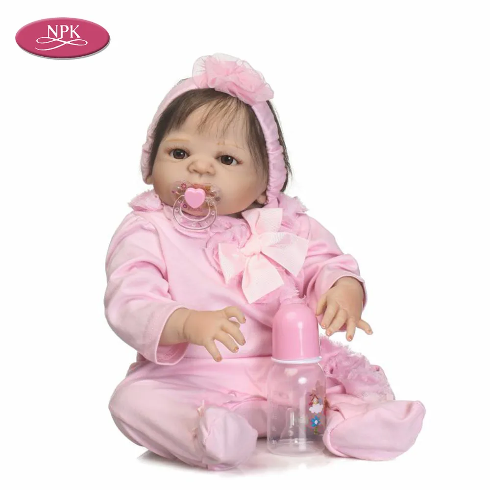 Lifelike Realista Bebe Doll Reborn Baby Dolls Soft Bath Toys Fashion Doll Reborn bebe Menina Bonecas  (3)