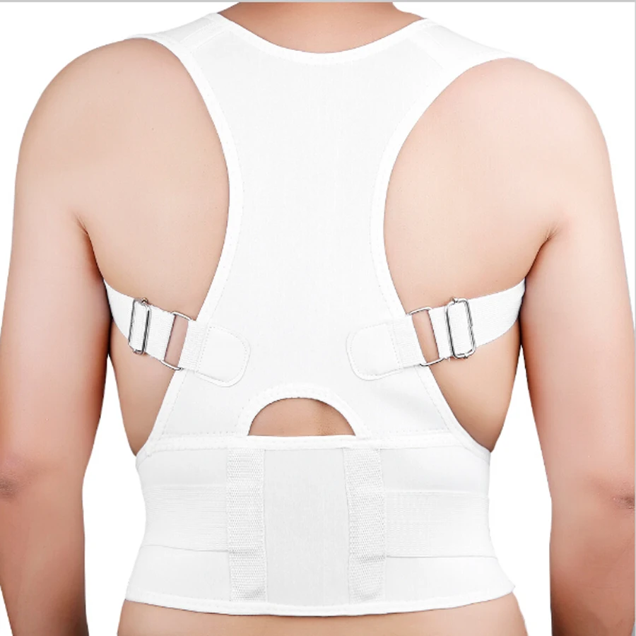 Дышащий Пояс для коррекции осанки спины и плеч регулируемый пояс для поддержки нижней части спины forWo мужской размер s/m/l/XL/XXL