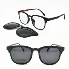 Ультра легкий вес ULTEM wayframe форма оптические очки Рамка с зажимом на поляризованные очки для близоруких солнцезащитные очки при дальнозоркости для дам
