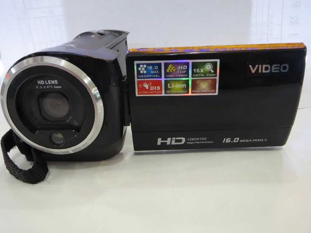 High Quality HD-D40 /16 Mega Pixls Max 720P HD Video 16 X Digital Zoom Camera Camcorder | Электроника
