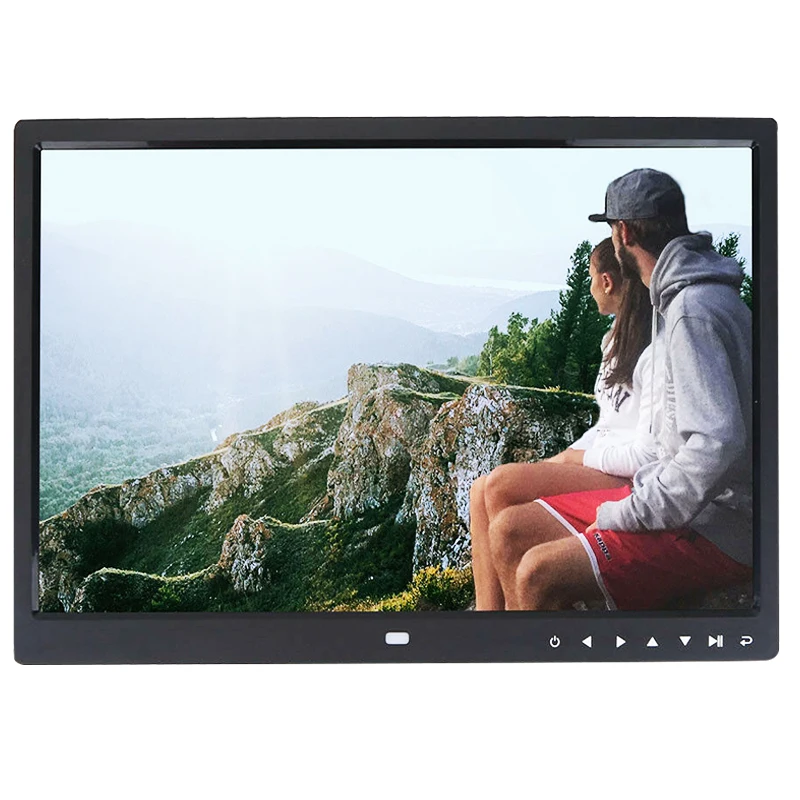US $78.05 15 inch HD Touch Screen Digital Photo Frame MP3 MP4 Movie Player Alarm Photo Frames Photo Digital Photos Frames