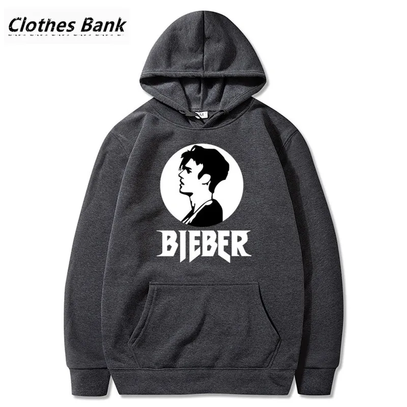 Justin Bieber Hoodies Hip Hop Men Women Clothes Stadium Hoody Sweatshirts Stripes Hooded Pullovers LQ050