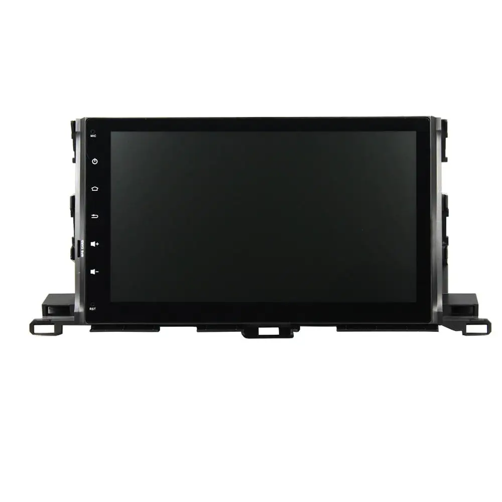 Top 10.1 inch 4+32G Android 9.0 car multimedia Player for TOYOTA Highlander 2015-2017 with GPS Wifi NO DVD 3
