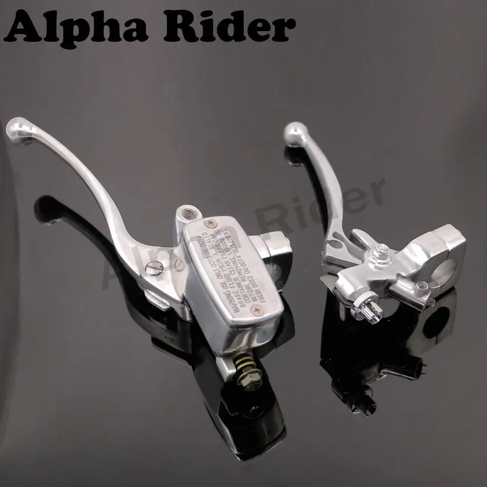 

Clutch Brake Master Cylinder Reservoir Levers for HONDA Steed 400 600 Magna 250 750 Shadow Yamaha Harley Kawasaki 25MM Handlebar