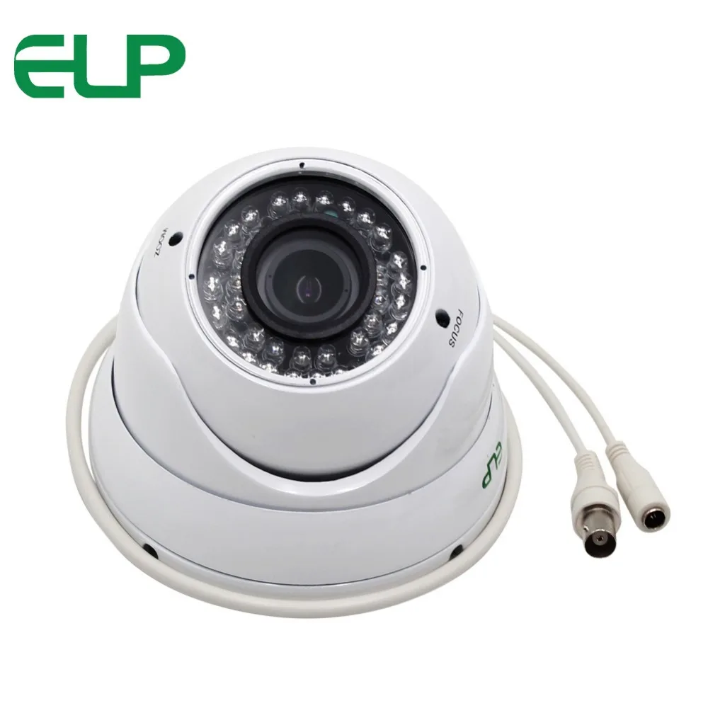 1/3 &quotCMOS 1200TVL Водонепроницаемая варифокальная 2 8 12 мм линза ИК 35 м cctv купольная