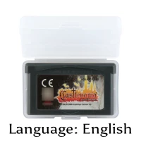 

32 Bit Video Game Cartridge Castlevania Asia of Sorrow Console Card EU Version English Language Support Drop shipping