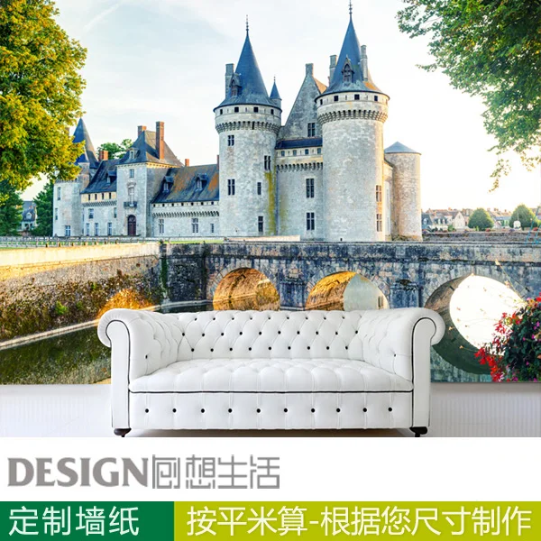 Custom 3d Photo Historic Royal Palaces Design 3d Wallpaper European Luxury Style Castle Building Large 3d Mural Wallpaper Wallpaper White And Silver Wallpaper Stencilwallpaper Fabric Aliexpress