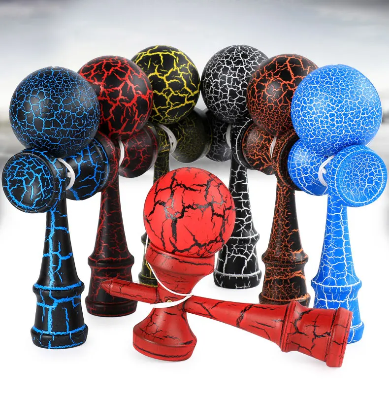 Обычный профессиональный шар Kendama, деревянные игрушки для улицы, умелый шар для жонглирования, игрушка для снятия стресса, Игрушки для раннего образования для детей