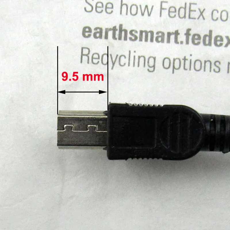 

Longer connector 1m Mini USB Cable Sync Charge Type A to 5 Pin B Phone Charger