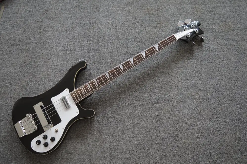 

Black 4 Strings Rick 4003 Electric Bass Guitar,2019 High quality 4003 Electric Guitar Bass,Solid wood Bass,Free shipping