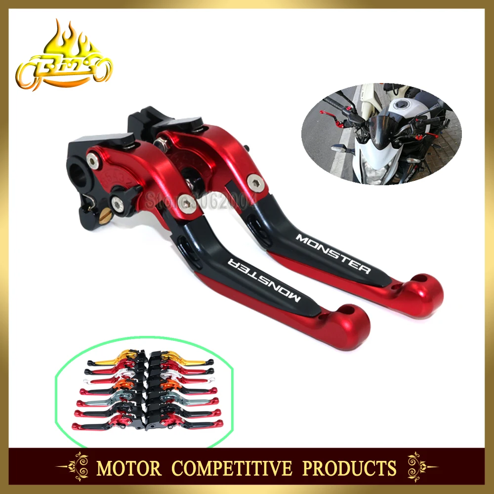 Folding Extendable Adjustable Brakes Clutch Levers Motorcycle