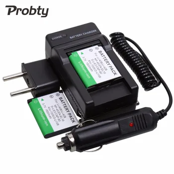 

Probty 2pcs LI-40B LI 40B LI-42B LI 42B LI42B Battery + Charger for Olympus for FUJIFILM fuji NP-45 NP 45 NP45 NP 45A 45B 45S