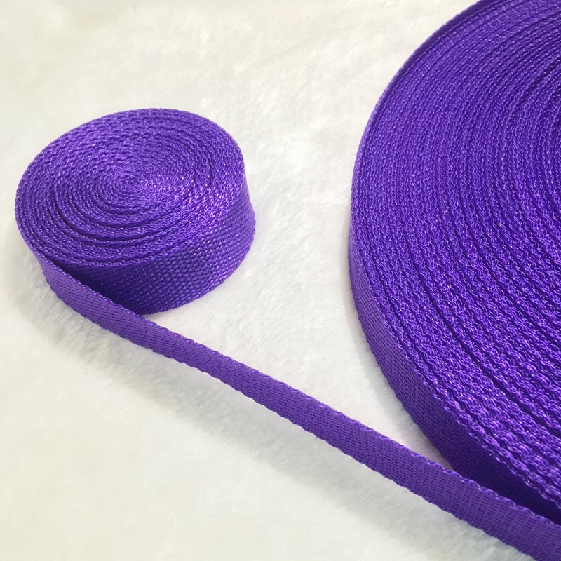 10 Yards Length 1Inch (25mm) Strap Nylon Webbing knapsack Strapping Bags Crafts 