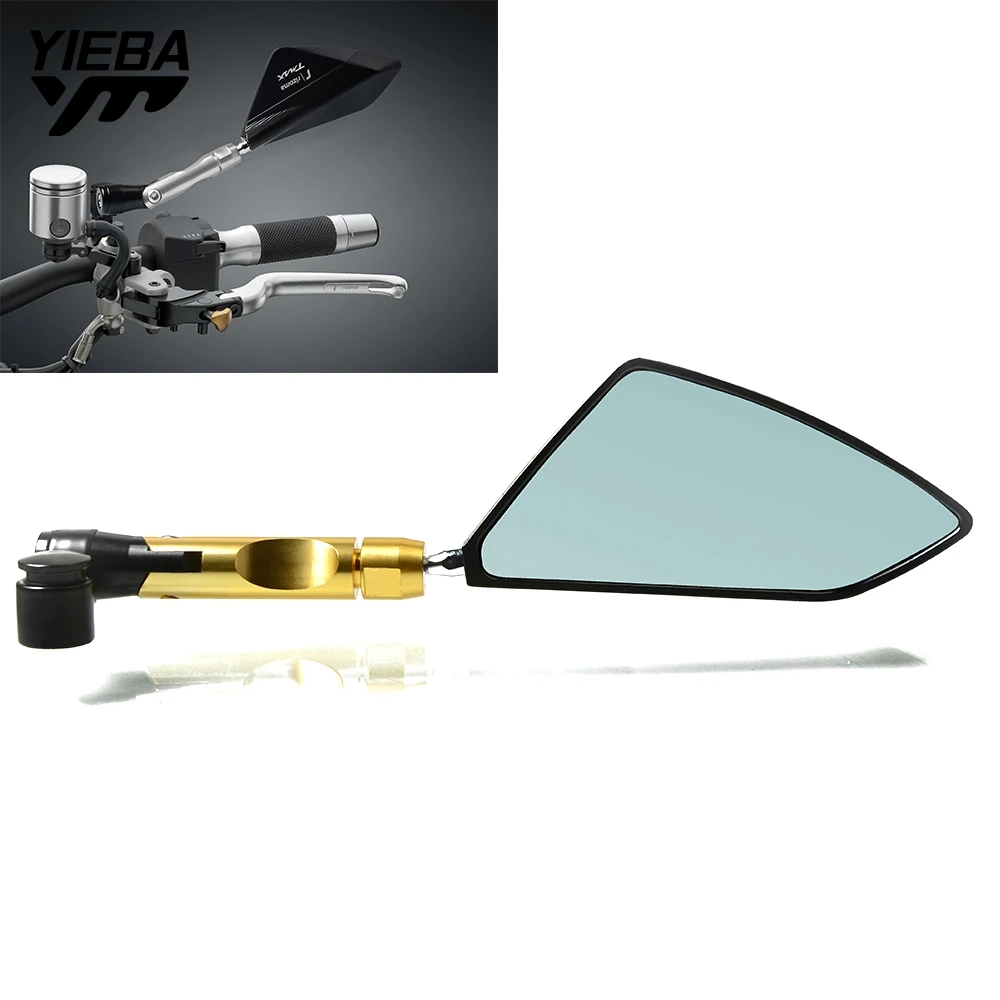 

Universal Motorcycle Rearview Mirrors Rear View Side Mirror FOR Kawasaki ZX6R ZX7R ZX10R ZX14R NINJA650R Z800 Z1000