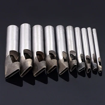 

1pcs Oval Shape Hole Punch Cutter Set Belt Watch Banding Gasket Hollow Leather Stitching Strap Belt Square Hole DIY Hand Tool