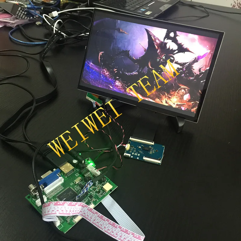 10 1 дюймовый телефон x IPS LCD дисплей емкостный сенсорный экран плата драйвера