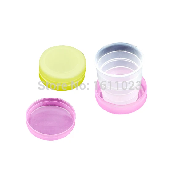 

New Arrival Wholesale Collapsible Plastic for Camping Gift Dropshipping tazze contrazione Outdoor foldable Hot