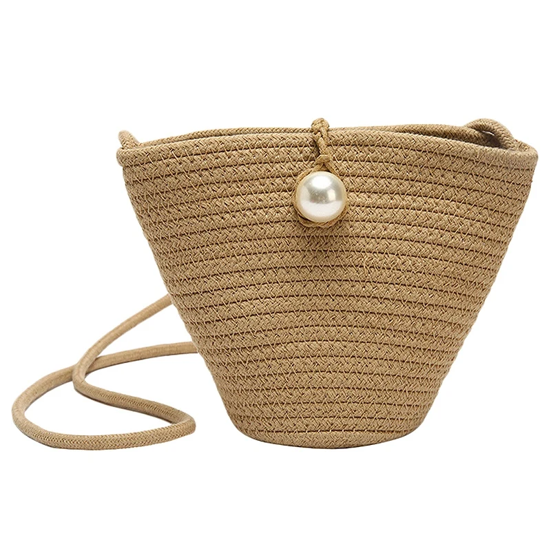 

ABDB-Bags For Women 2019 Fashion Messenger Bag Summer Beach Straw Bag Small Weave Shoulder Crossbody Bags For Women