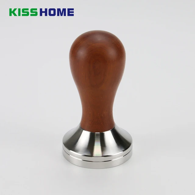 Best Offers 304 Stainless Steel Base Red Sandalwood Handle Tamper 41/49/51/53/57/57.5/58/58.35 mm Coffee Powder Hammer Coffee Accessories Best Offers 304 Stainless Steel Base Red Sandalwood Handle Tamper 41/49/51/53/57/57.5/58/58.35 mm Coffee Powder Hammer Coffee Accessories