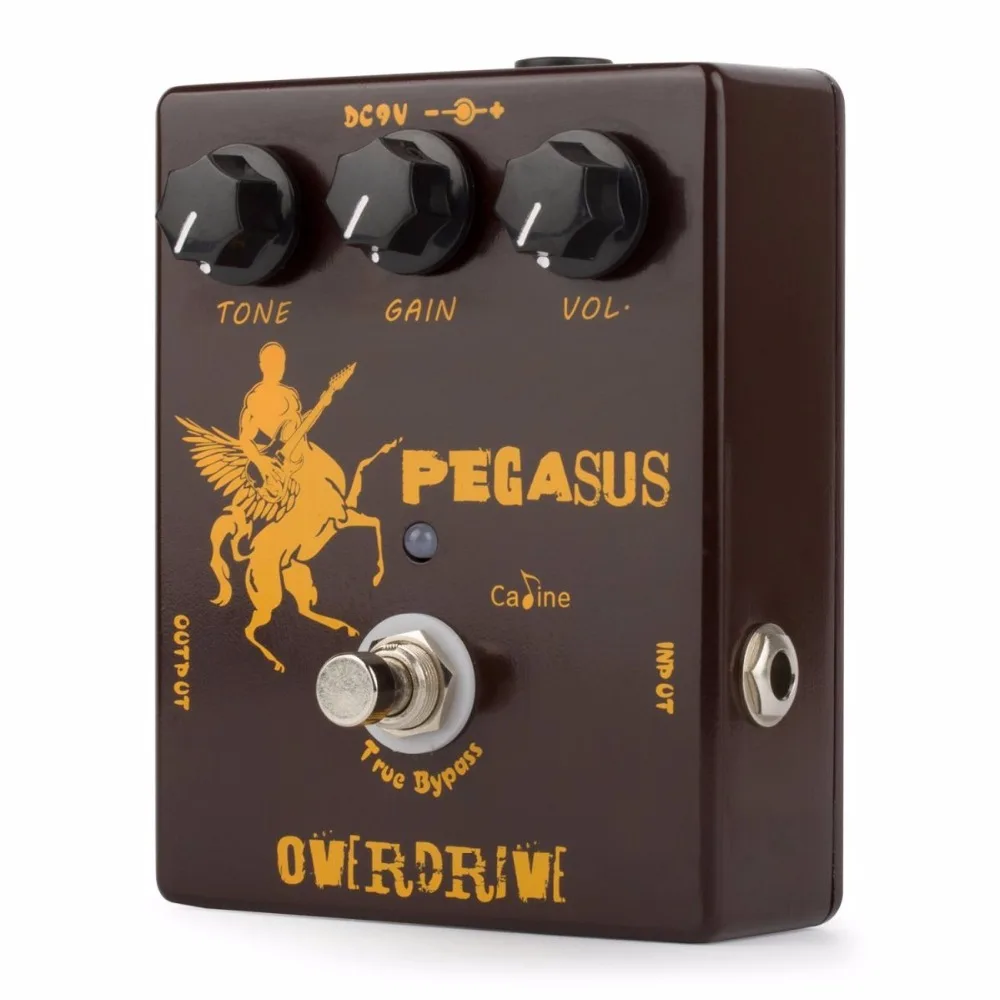 Новое поступление Caline CP-43 Pegasus Overdrive педаль для гитары True Bypass аксессуары для гитары корпус из алюминиевого сплава высокое качество