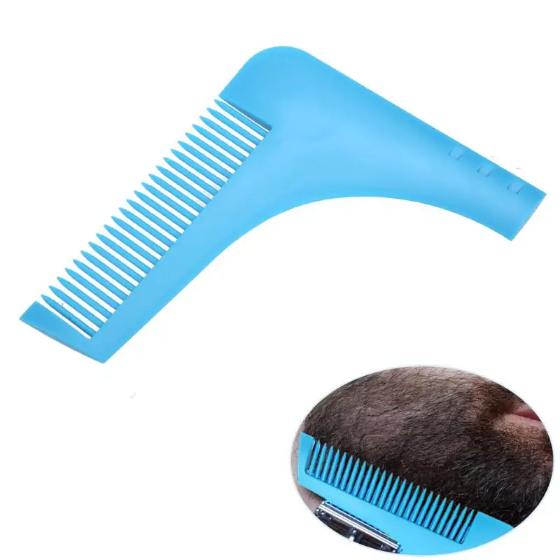 

Beard Shaping Comb Beard Styling Template Stencil Beard Comb for Men Lightweight and Flexible Fits All-In-One Tool