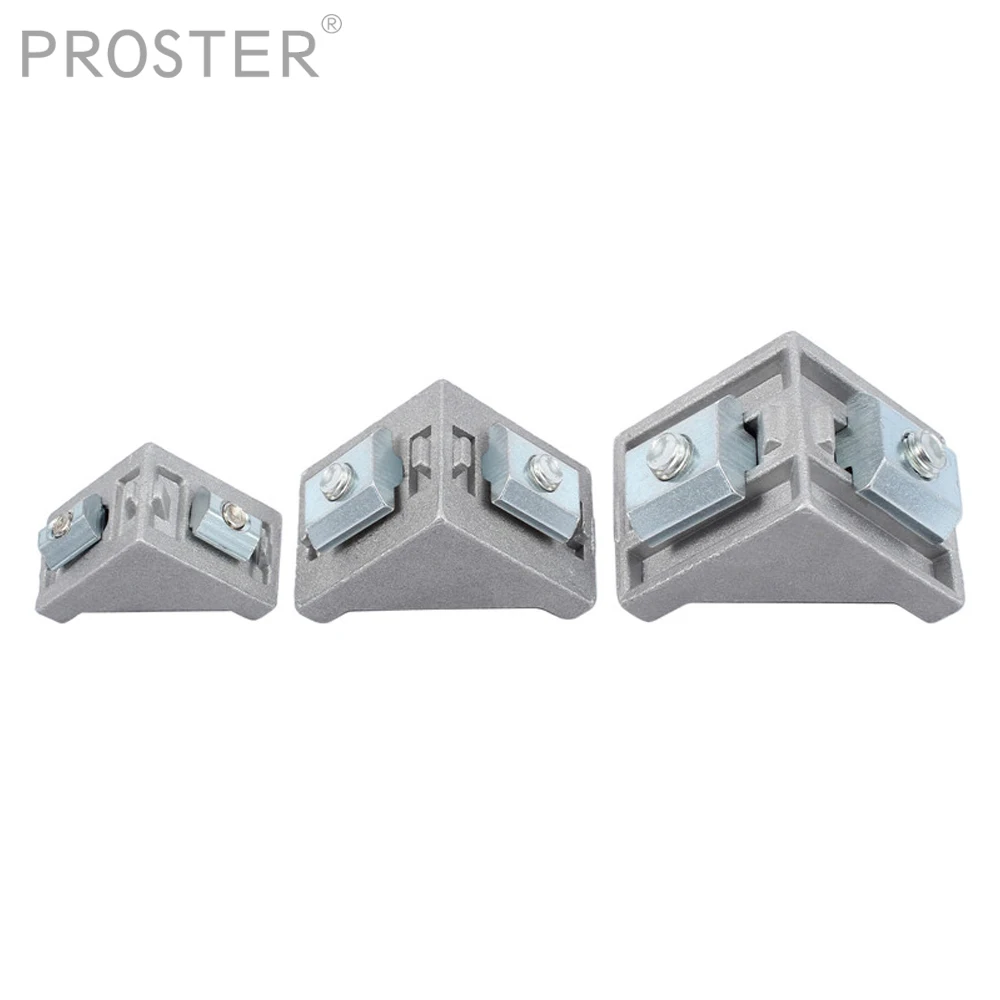 Proster 10 шт для углового кода алюминиевый угол крепления крепежный кронштейн