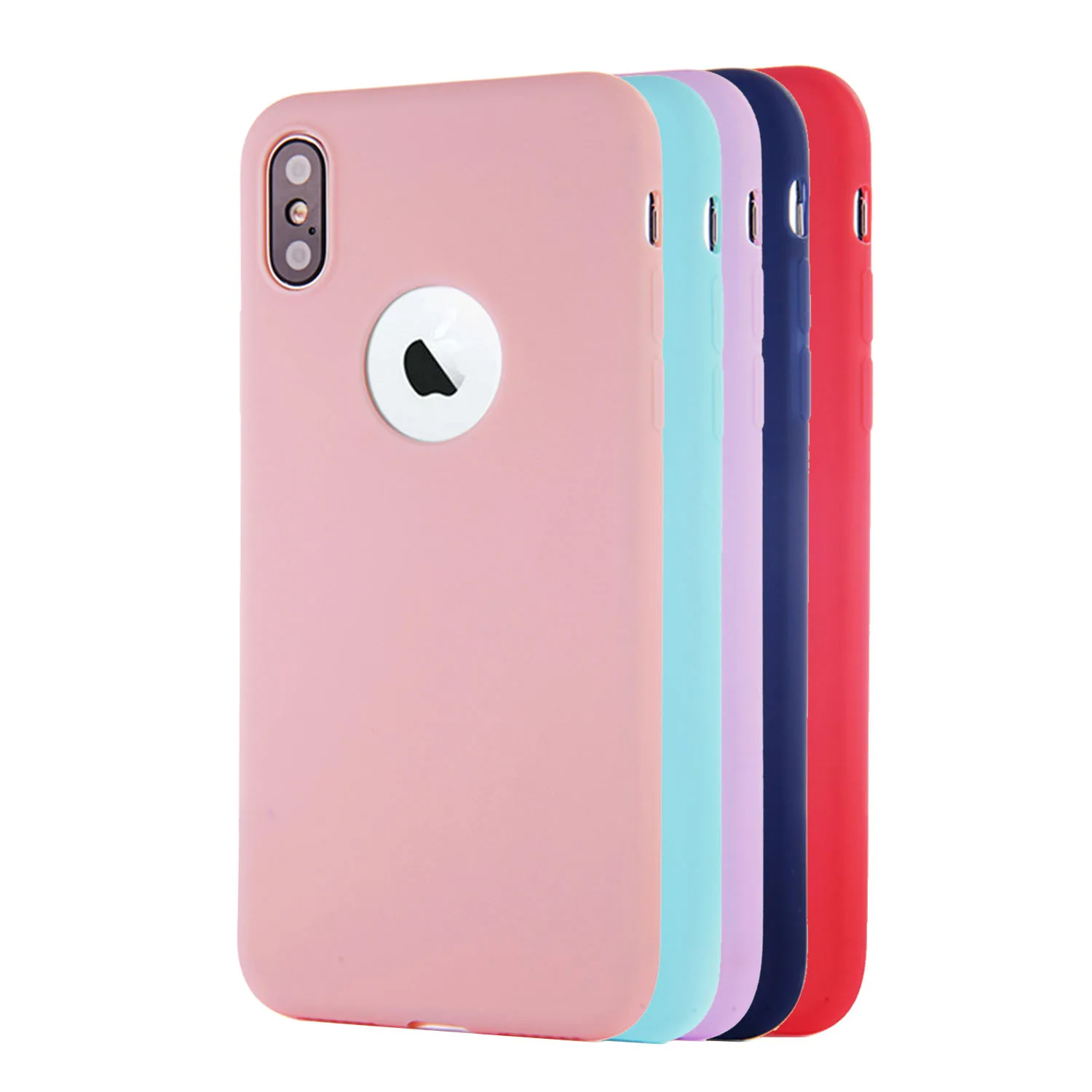 Матовый Силиконовый чехол для iPhone 6S 6 s 7 8 Plus X 10 5 5S SE 5SE 6Plus мобильного телефона |