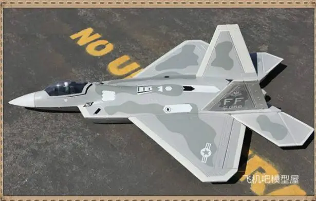 

Radio Control Electric RC EDF Jet Airplane Hobby F22 50mm RTF But NO Battery Version
