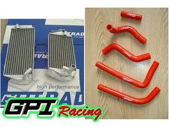 

aluminum racing RH&LH Radiator + HOSE for Suzuki RMZ450 RMZ 450 2008-2014 08 09 10 11 12 13 14 2013 NEW