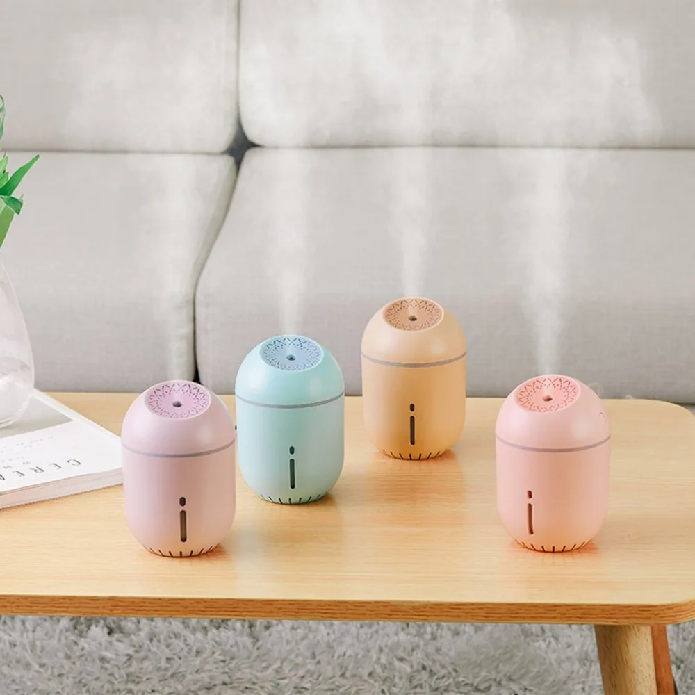 

Creative Cup Shaped USB Air Humidifier Essential Oil Diffuser Colorful LED Night Lamp Mini Portable Home Humidifier