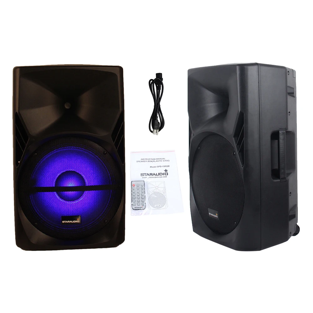 STARAUDIO 3500W 15 Inch PA DJ Powered Active KTV Stage Party Club