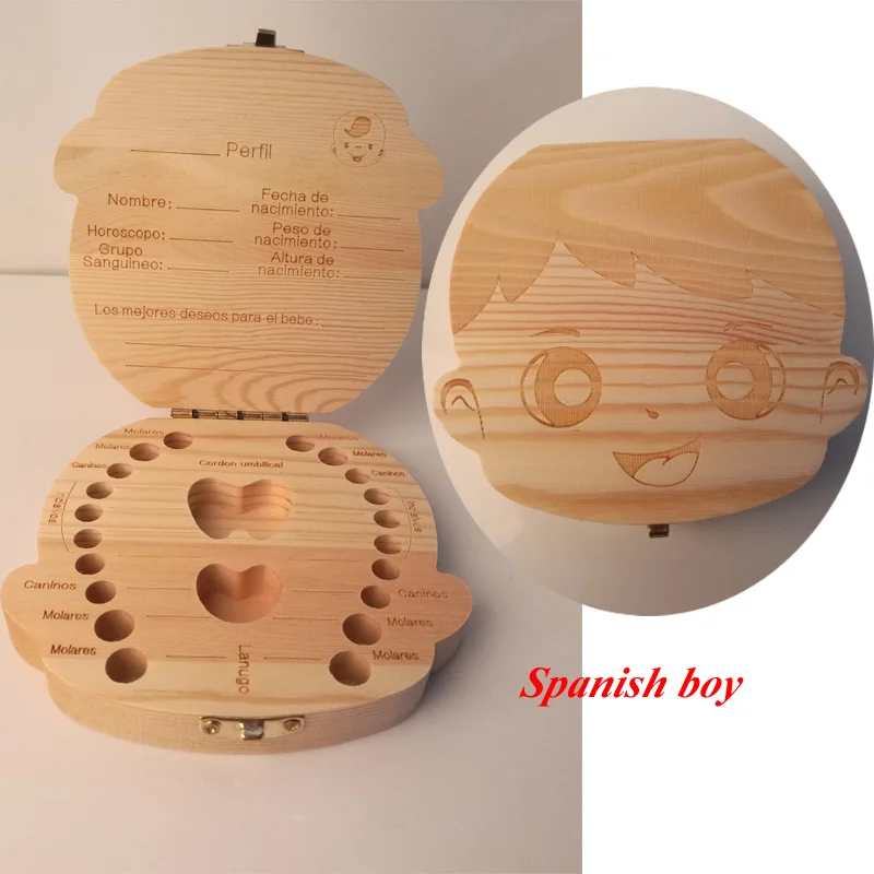 Органайзер для хранения зубов на английском языке|box organizer|wooden tooth boxtooth box |