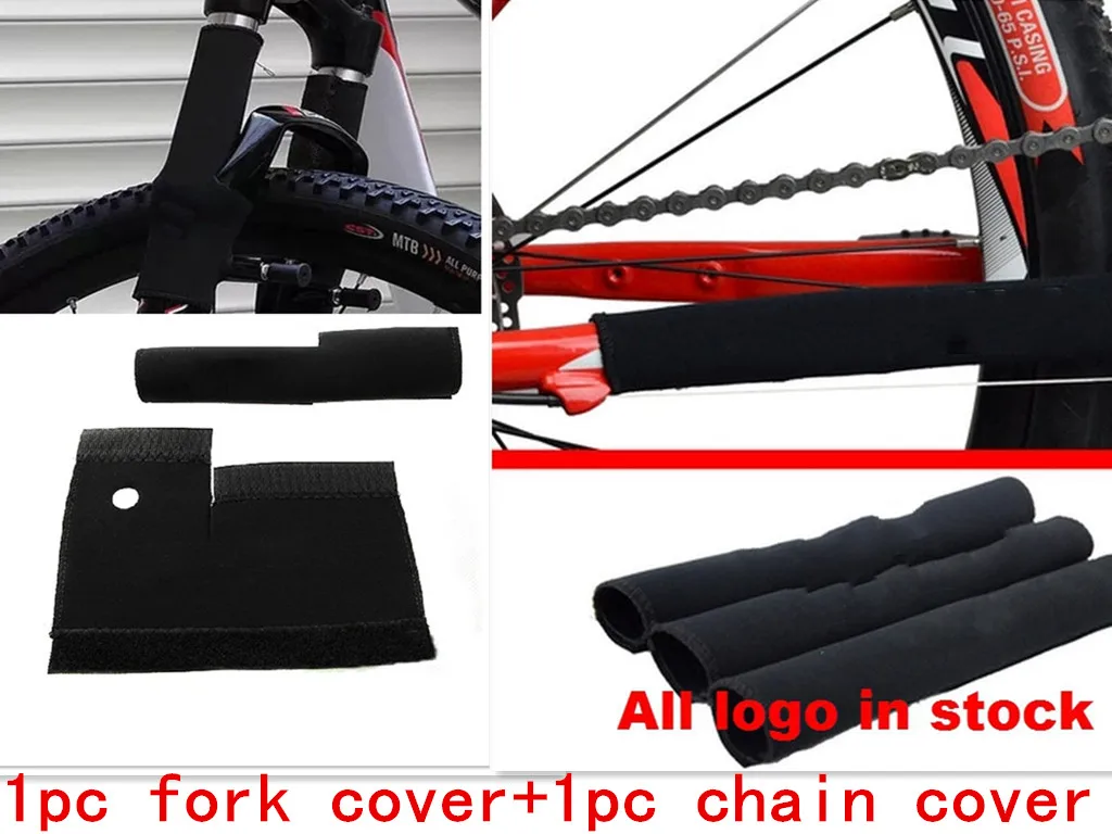 Chainstay Protector Bike S Nylon Fork Guards (Pair) Chainstay