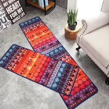 Европейский Стиль Многоцветный Роскошный геометрический мультфильм прямоугольный ковер нескользящий моющийся прочный ковер для гостиной/спальни
