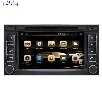 

WANUSUAL 7" Octa Core 32G 4G RAM Android 6.0 Car DVD Palyer for VW Touareg 2002 2003 2004 2005 2008 2009 2010 with GPS BT Wifi