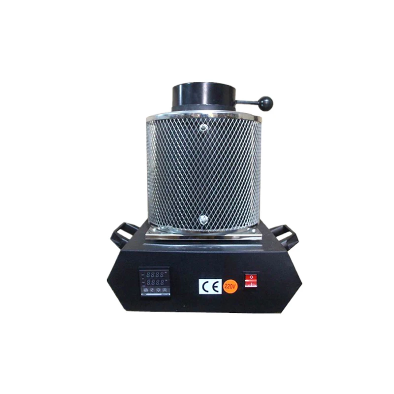 silver Small high temperature melting furnace gold copper and aluminum melting machine medium