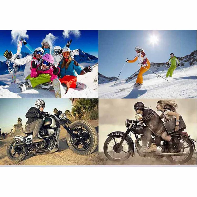 BALIGHT Unisex Ski Goggles Snowboard Mask Winter Snowmobile Motocross Sunglasses  Windproof UV Protection Winter Sport Glasses