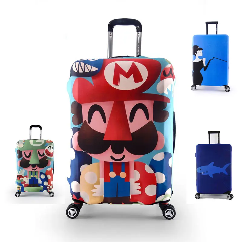 Mytrip Cartoon Elastic Luggage Protective Covers Cover For 18 32 Inch Suitcase Elastic Luggage Cover Travel