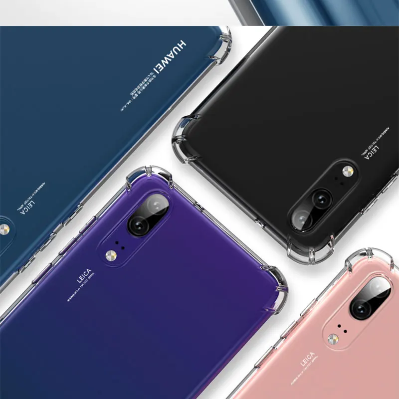 HUKU 3D чехол для телефона для huawei P20 P30 Pro lite Nova 3 3i 3e 4 4e чехол Прозрачный Мягкий ТПУ силиконовый чехол для huawei Nova/4e 3e