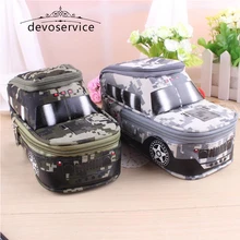 Cool Kids Pen Box Car Pen Bag Creative School Supplies Kids Large Capacity Pencil Case estuche escolar 3 cremalleras