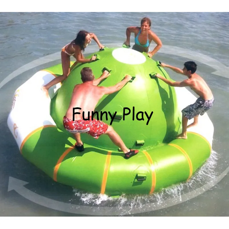 Evaluación Playa construir Juego de agua giroscópico para adultos, Parque Acuático inflable de verano,  utilizado para deportes inflables|Parque infantil| - AliExpress