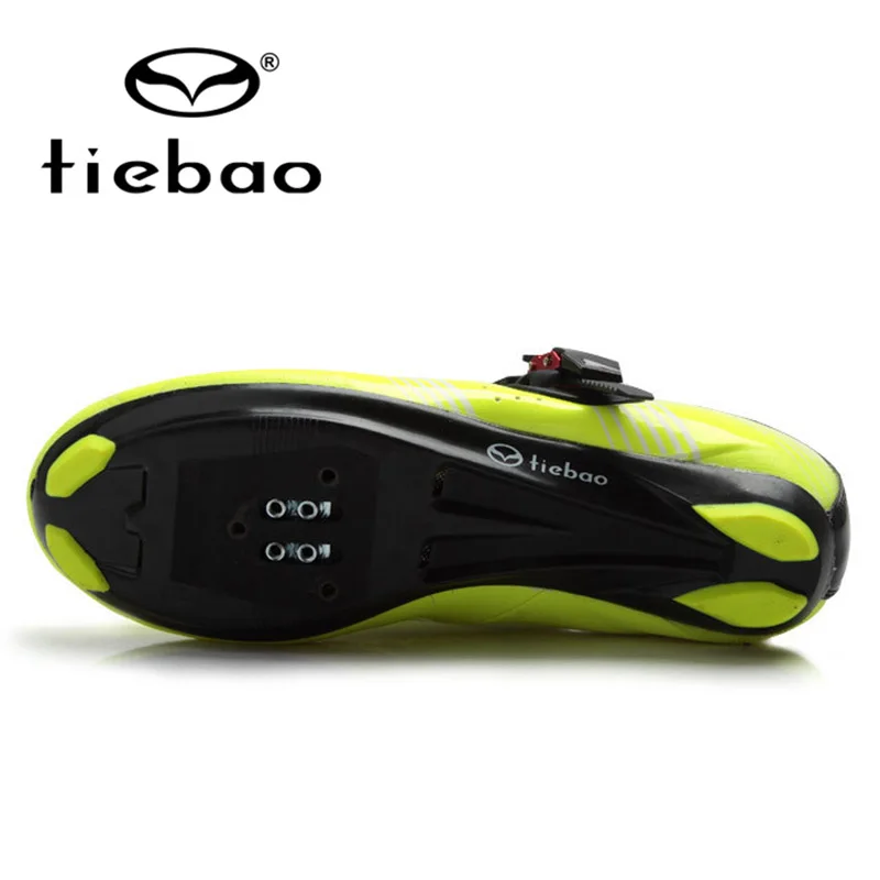 Tiebao Road cycling shoes sapatilha ciclismo Bicycle add pedal set Sneakers Breathable Outdoor Sport Professional Bike Shoes