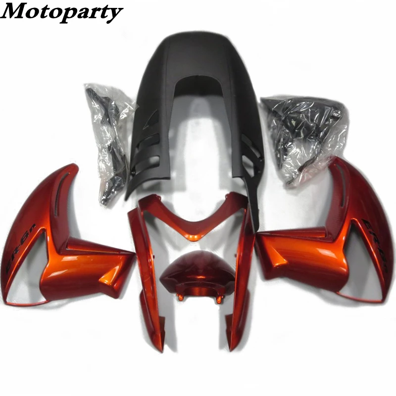 

Moto Bodywork Fairings Heat Shield Painted Windscreen ER-6N ER 6N 2009 2010 Injection Molding Painted For Kawasaki ER6N 09-10