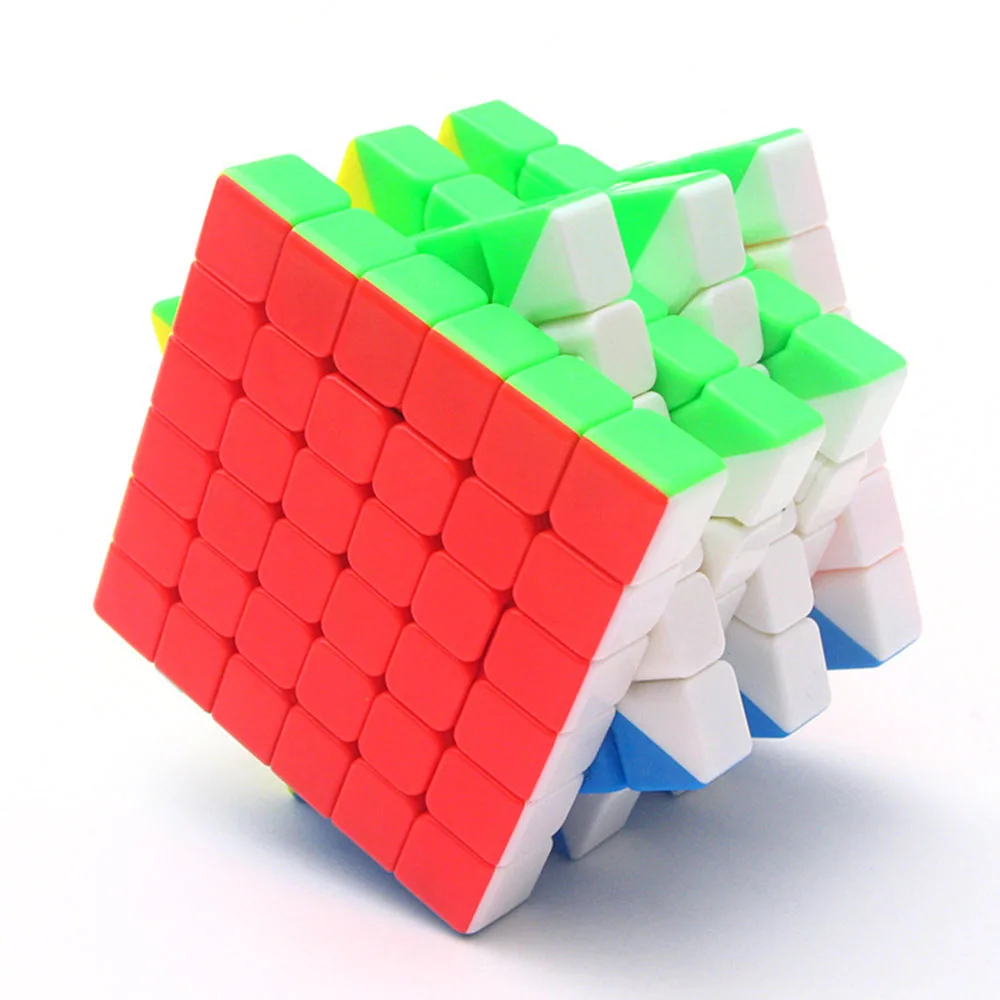 Ен июня Ю. Ши 6*6*6 одноцветное Цвет Волшебные кубики Головоломки Профессиональный Скорость Cube Развивающие игрушки подарки для детей детская