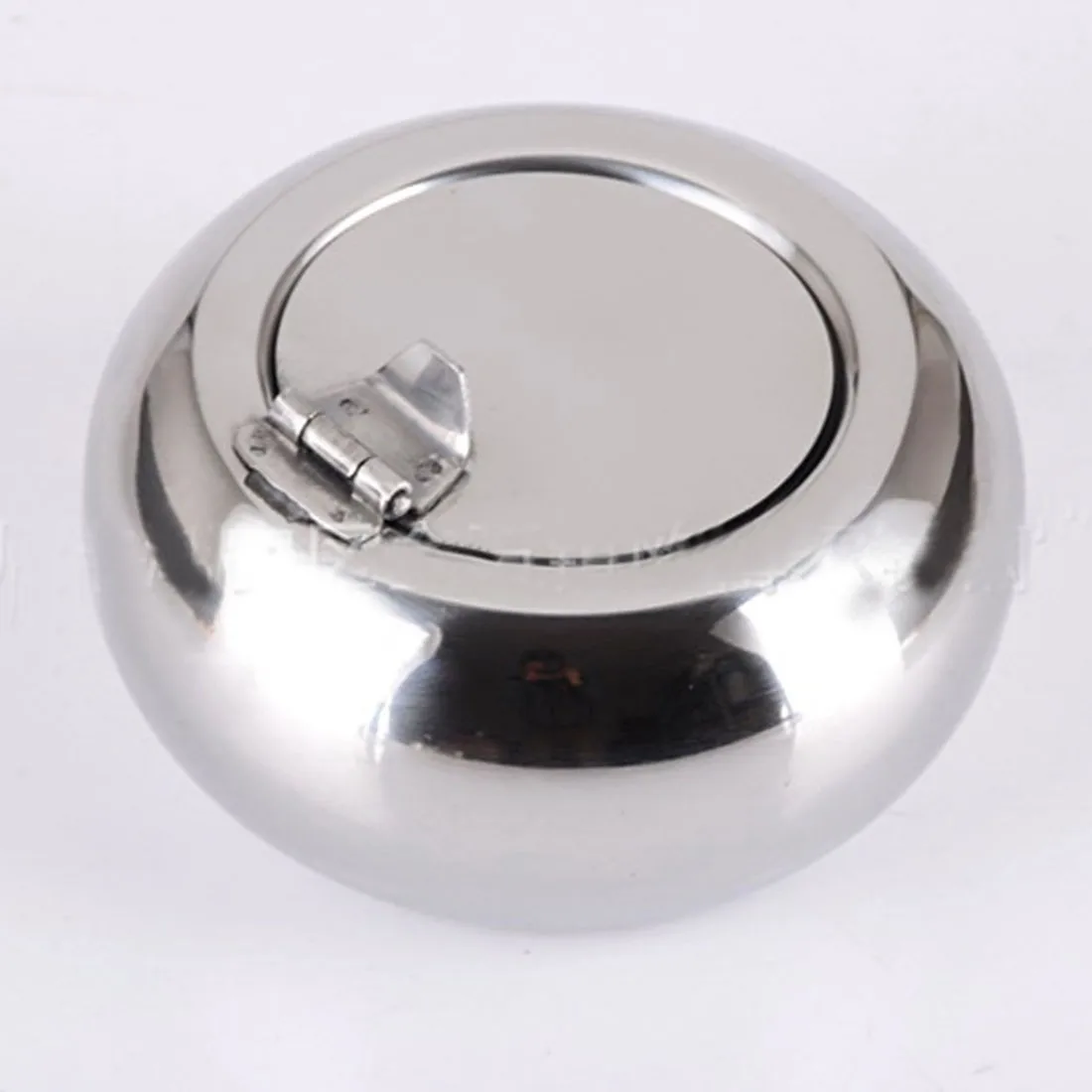 Stainless Steel Drum Shape & Lid Ashtray with Cover Ashtray Car Ashtray