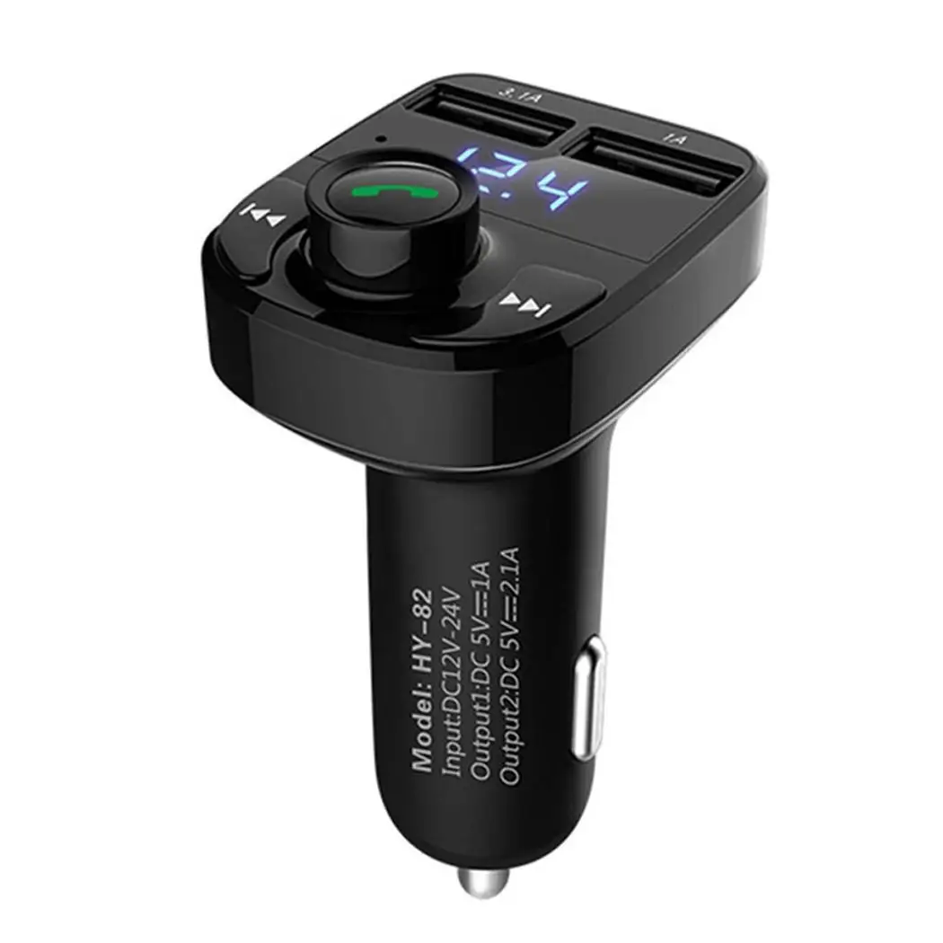 Wireless Bluetooth Car Kit MP3 Music &lt 5 Meter Player Dual USB Max 5V DC/3.1A(1A port + 3.1A port) Charger | Автомобили и