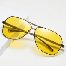 Brand Men Magnesium Aluminum Polarized Sunglasses Classic Sun Glasses Night Vision Outdoors Driving Eyewear for Men UV400 Oculos