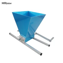 Heißer 2017! edelstahl 2 walzen Schrotmühle Getreidemühle Brecher Für Homebrew Mit aluminiumlegierung Basis