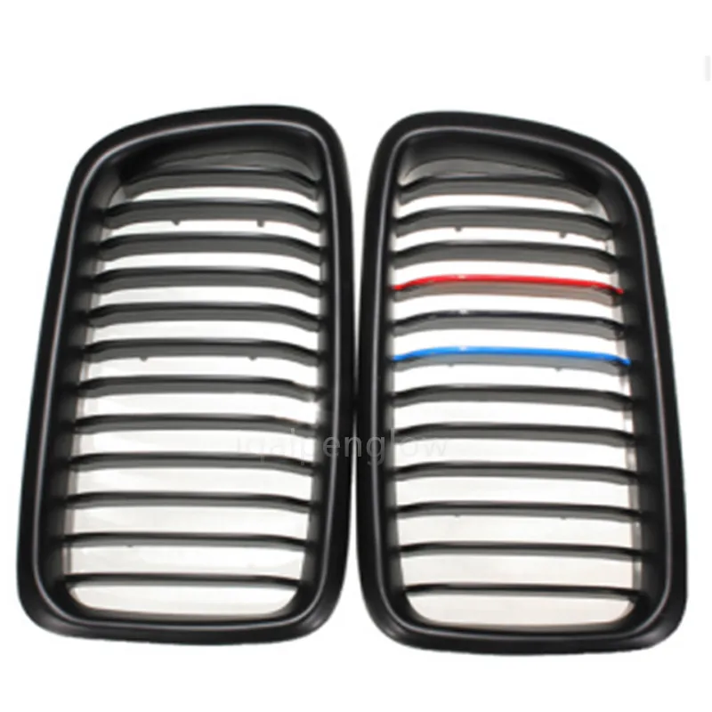 M Style Front Bumper Kidney Hoods Grille For 98 01 Bmw E38